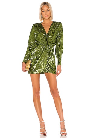 cinq a sept skylar sequin dress NEW Cinq A Sept Skylar Sequin Embellished Sparkle Mini Dress In Onyx Blue 6