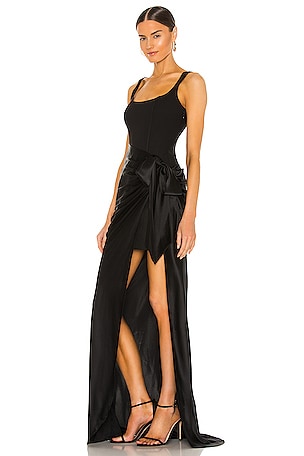 Cinq a Sept Marian Gown in Black