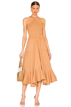 slim fit dress slacks Wildflower Whimsy Vernetta Dress – Cinq à Sept main image 1
