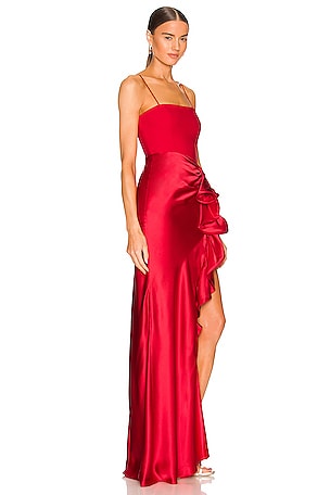 Cinq a Sept Drina Gown in Red