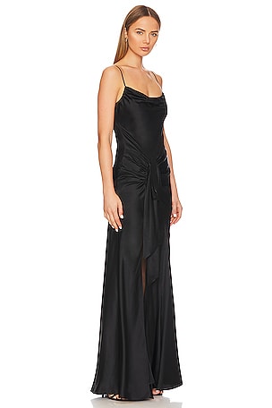 Cinq a Sept Monti Gown in Black