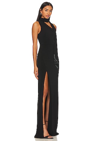 Cinq a Sept Mia Gown in Black
