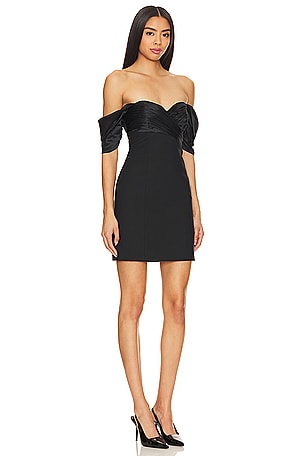 Cinq a Sept Sibyl Mini Dress in Black