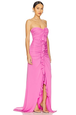 Cinq a Sept Jennette Gown in Pink
