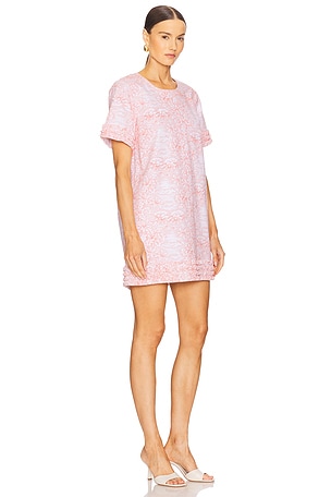 Cinq a Sept Scenic Toile Ashton Dress in Orange