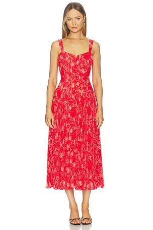 Botanical Floral Pascual Dress Cinq a Sept