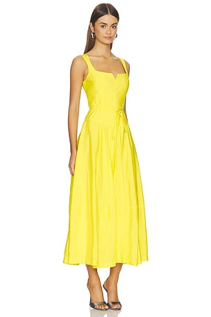 Cinq a Sept Jerome Dress in Yellow