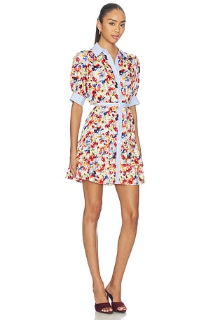 Cenq a Sept ROBE WILDFLOWER en Bleu,Rouge