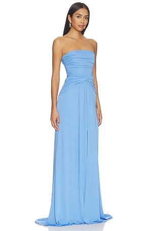 Cinq a Sept Olena Gown in Blue