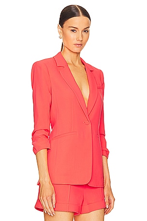 Cinq a Sept Khloe Blazer in Coral