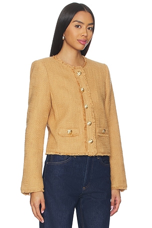 Cinq a Sept Christie Jacket in Beige. Size 8. Also