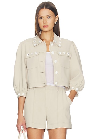 Crochet Mirrors Gilliana Jacket Cinq a Sept