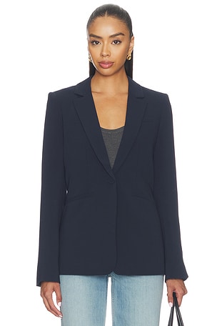Cinq a Sept Karlie Blazer in Navy. Size 0. Also