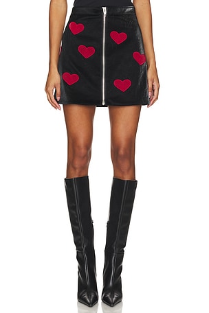 Applique Hearts Palo SkirtCinq a Sept$345NEW