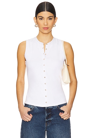 Sleeveless Beverly Top Cinq a Sept