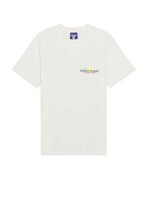 Coney Island Picnic Resort Tee in White