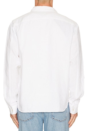 Citizens of Humanity Single Pocket Work Shirt in White