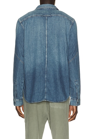 Citizens of Humanity Cairo Utility Shirt in Blue