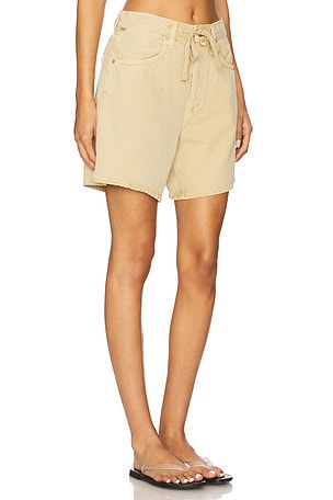 Citizens of Humanity Brynn Drawstring Short in Tan