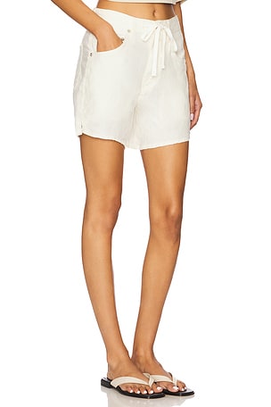 Citizens of Humanity Brynn Drawstring Short in Ivory