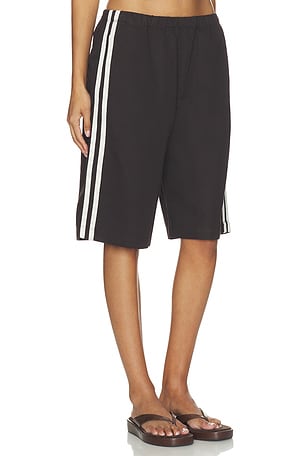 Citizens of Humanity Anais Pull On Track Shorts in Chocolate
