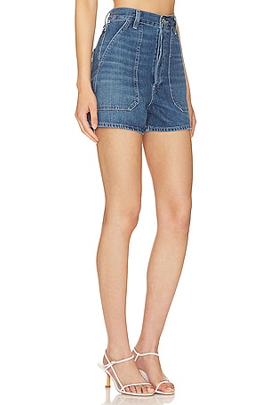 Citizens of Humanity Frances Short in Denim-Medium