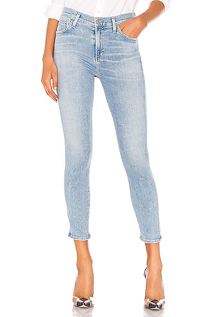 Rocket Crop Sculpt Mid Rise SkinnyCitizens of Humanity$153