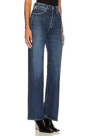 Citizens of Humanity Paloma Baggy in Denim-Dark