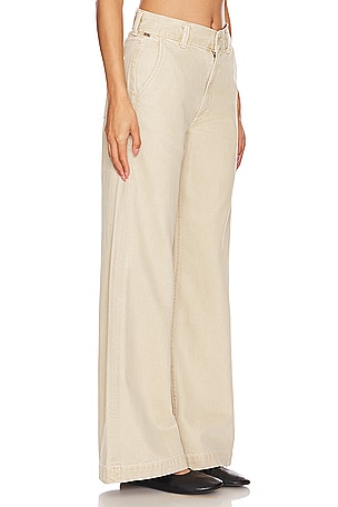 Citizens of Humanity Beverly Trouser in Beige