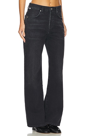 Citizens of Humanity Annina Petite Wide Leg in Black