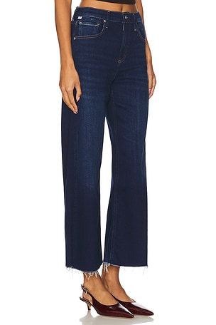 Citizens of Humanity Lyra Crop Wide Leg in Blue