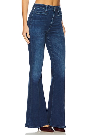Citizens of Humanity Lilah Flare With Welt Pocket in Denim-Dark