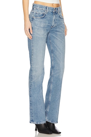 Citizens of Humanity Genova Low Slung Boot Jeans in Blue