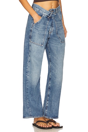 Citizens of Humanity Ines Utility Trouser in Blue