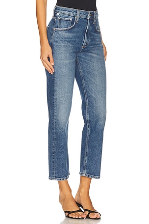 Citizens of Humanity Delfina Straight Jeans in Blue
