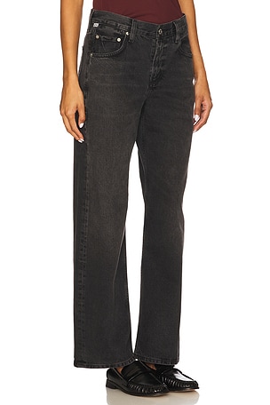 Citizens of Humanity Lindz Low Rise Easy Straight in Black