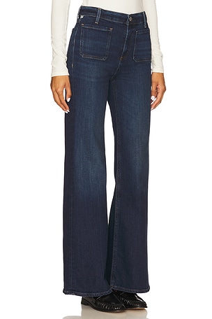 Citizens of Humanity Kimberly Patch Pocket Flare Jeans in Blue. Size 34. Also