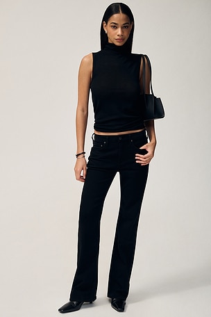 Genova Cashmere Low Rise Boot Jeans