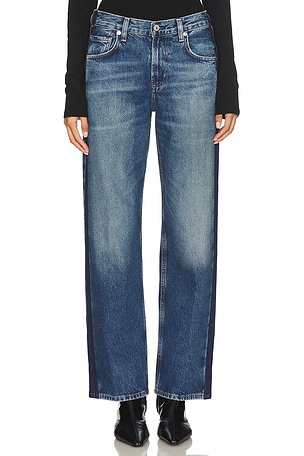 Lindz Low Rise Easy Straight With Tuxedo Stripe Jeans Citizens of Humanity