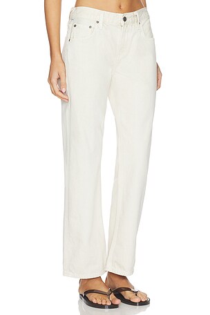 Citizens of Humanity Faye Vintage Straight Jeans in Cream