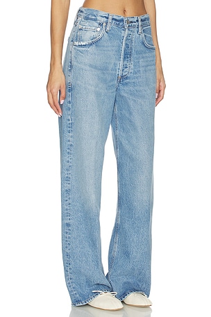 Citizens of Humanity Petite Ayla Baggy Jeans in Blue. Size 34P. Also
