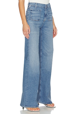 Citizens of Humanity Kimberly Patch Pocket Flare Jeans in Blue