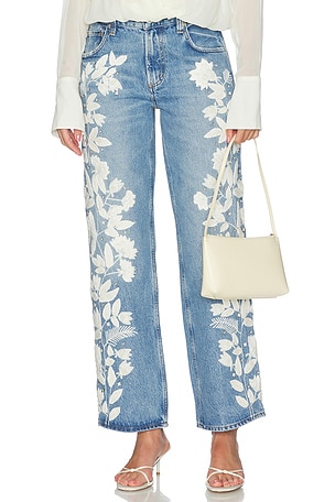 Lindz Straight W/ Floral Embroidery Citizens of Humanity