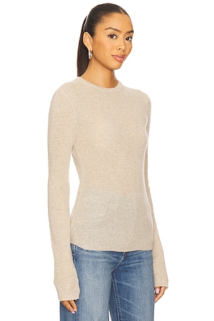 Citizens of Humanity Alessia Crewneck Sweater in Brown