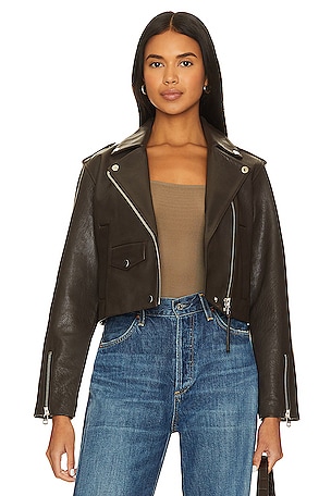 Aria Leather Biker Jacket Citizens of Humanity