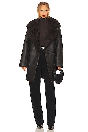 Elodie Shearling Coat Citizens of Humanity