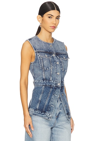 Citizens of Humanity Idalene Vest in Blue