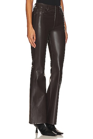 Citizens of Humanity Recycled Leather Lilah Pant in Brown