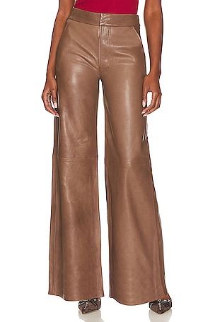 Beverly Leather Slouch Boot Trouser Citizens of Humanity