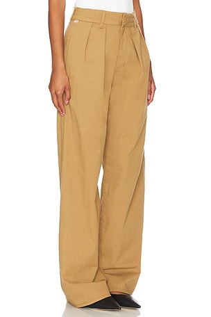 Citizens of Humanity Petra Pleated Trouser in Mustard